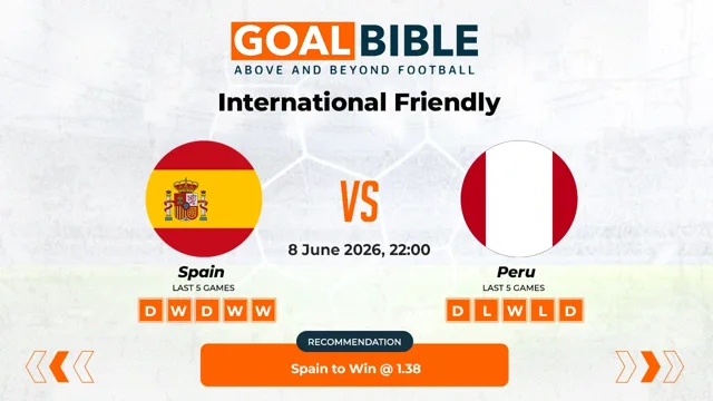 Spain vs Peru Free Prediction and Betting Tips | June 2026