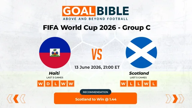 Haiti vs Scotland Free Prediction and Betting Tips | June 2026