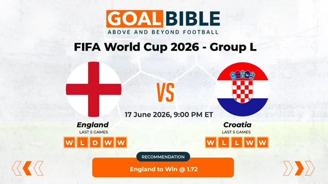 England vs Croatia Free Prediction and Betting Tips | June 2026