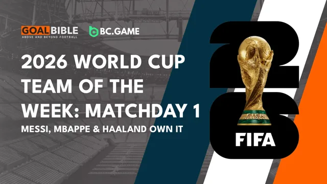 World Cup 2026 Team of the Week – Matchday 1 Picks