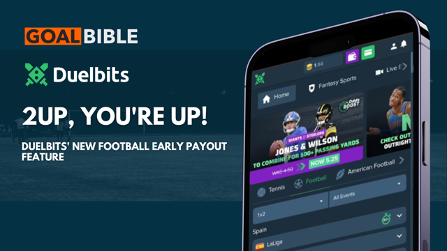 Two Goals Up? On Duelbits 2UP, You're Already Paid