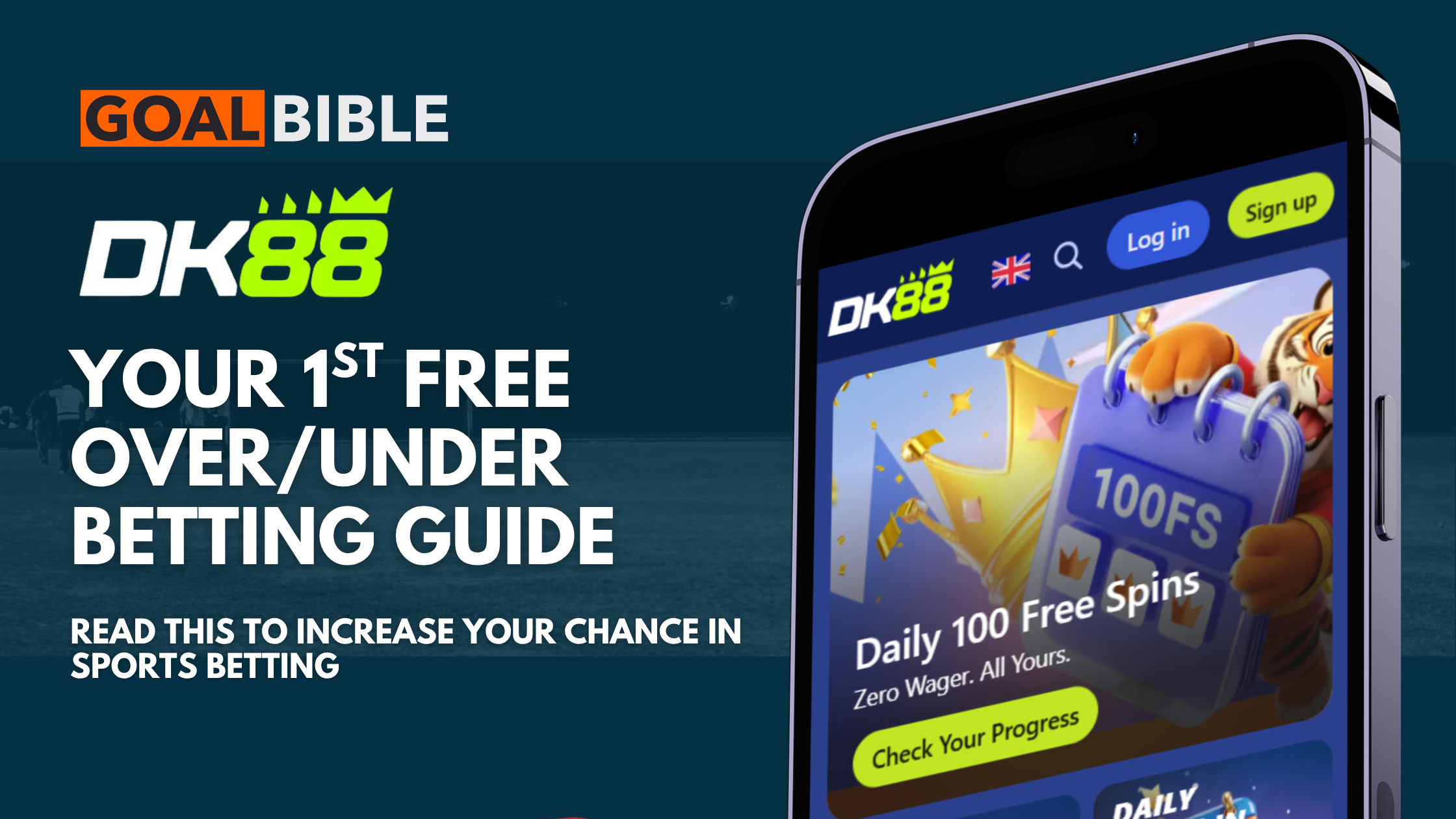 DK88 over under sports betting prediction guide from GoalBible