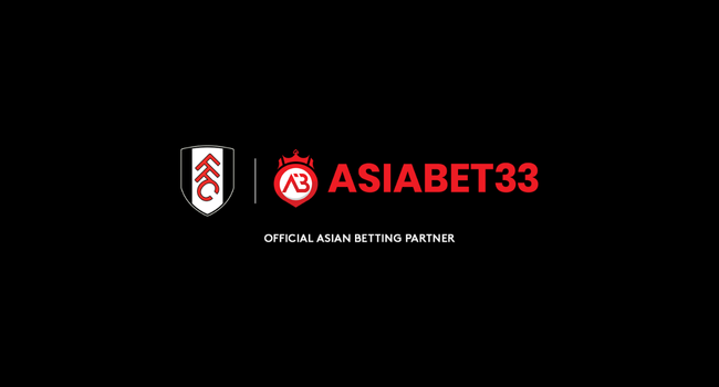 Fulham FC partnership with AB33 aka Asiabet33 as Asian betting partner