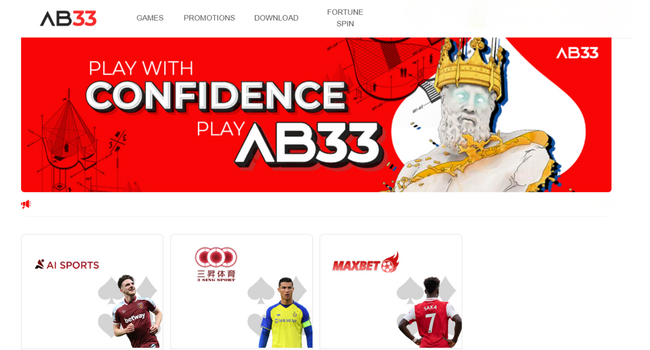 AB33 aka Asiabet33 Sports betting offer and market and providers