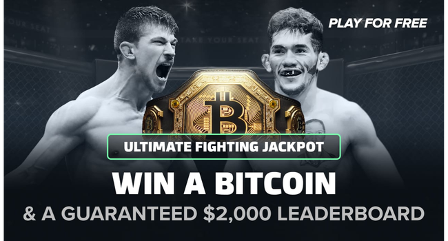 Duelbits MMA Jackpot free bitcoin bet for free
