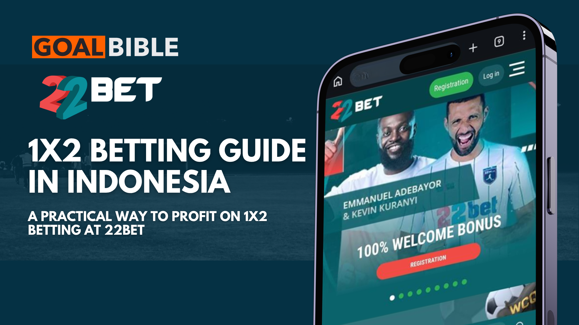 1X2 trusted online Betting guide for Indonesia 22Bet players frrom GoalBible