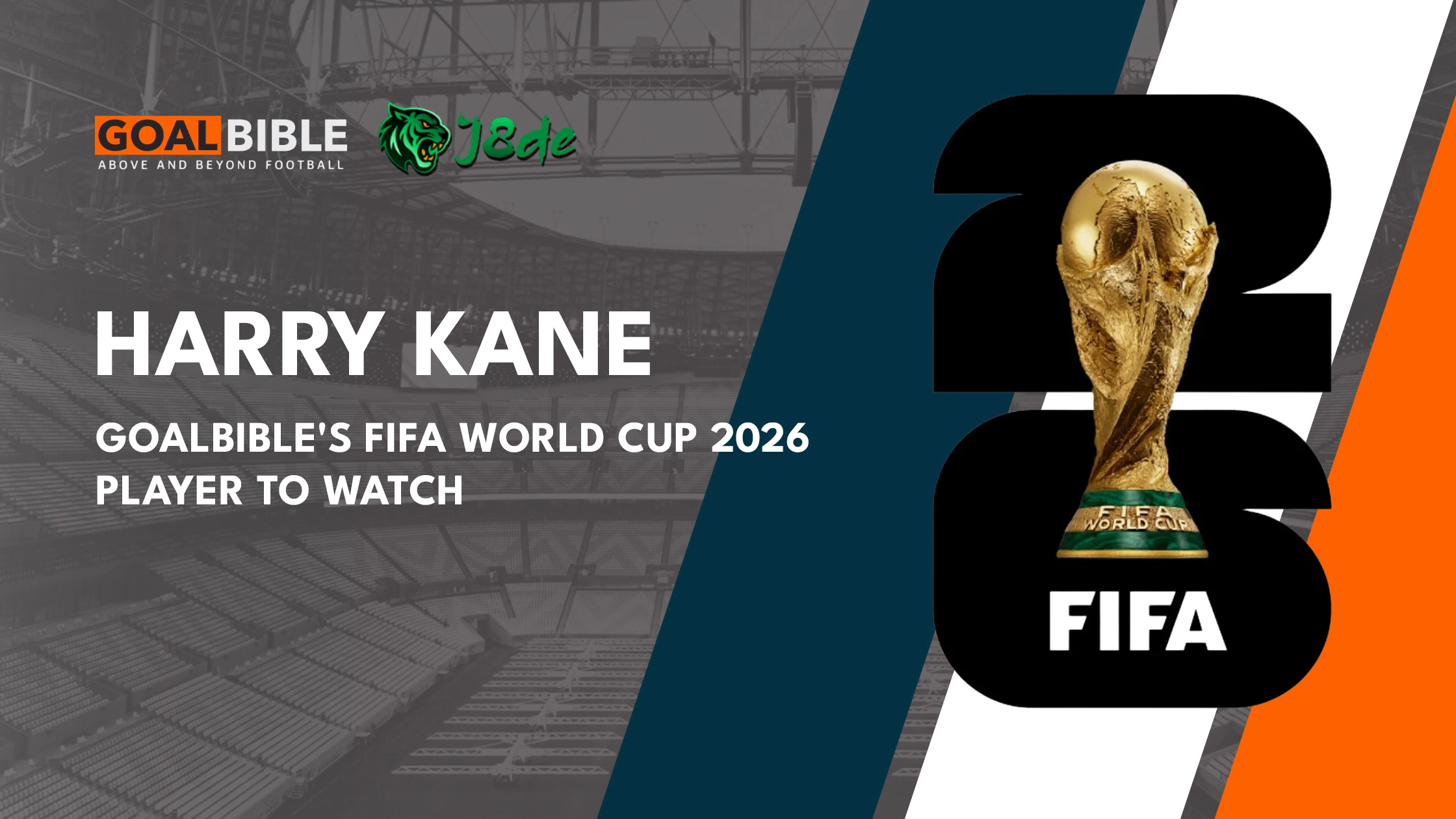 GoalBible analyzes England star's World Cup 2026 betting markets at J8DE