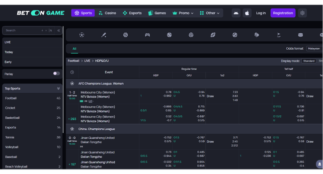 Betongame sports betting and user experience review by GoalBible