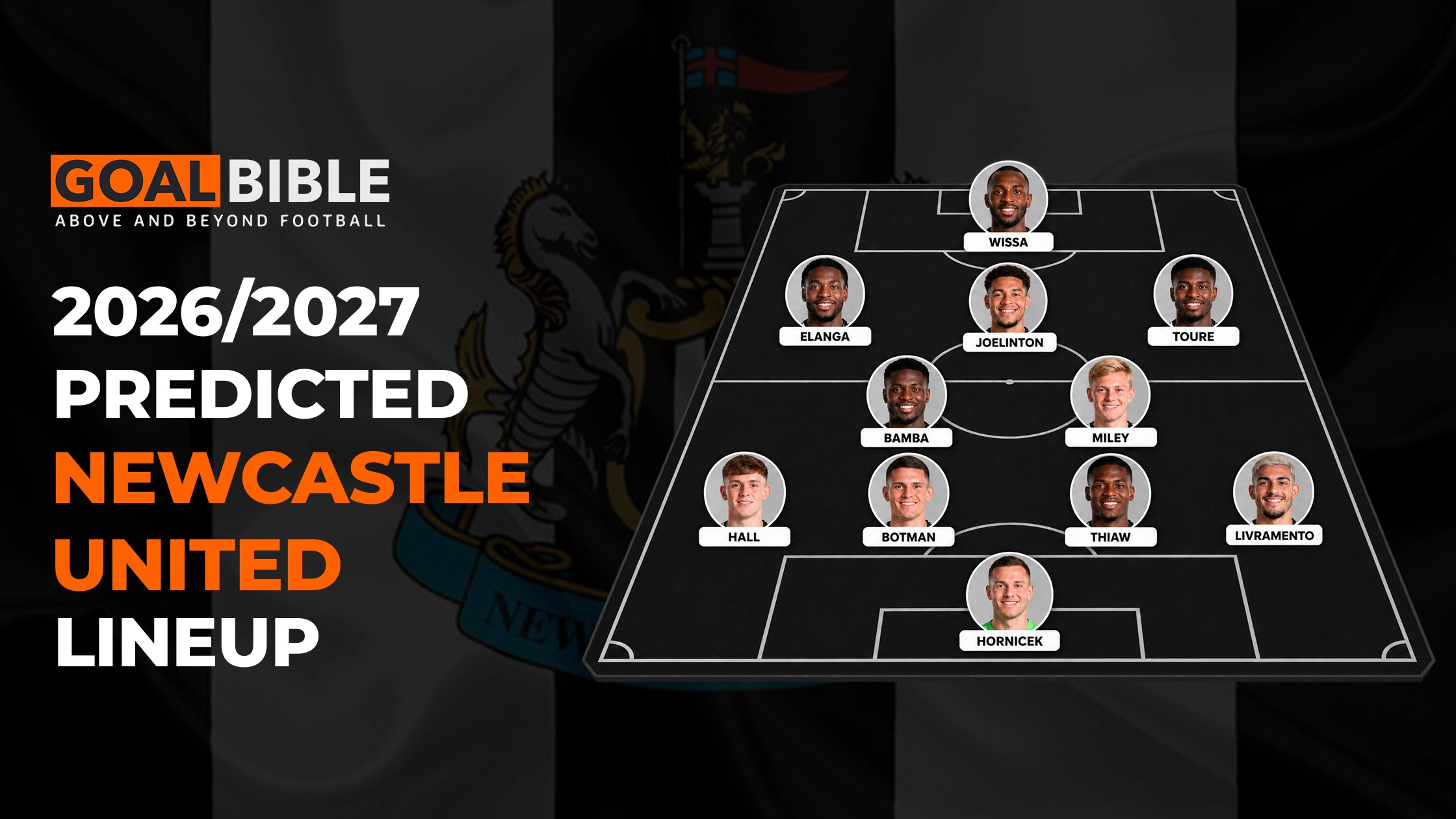 Newcastle United 2026/27 Predicted Lineup