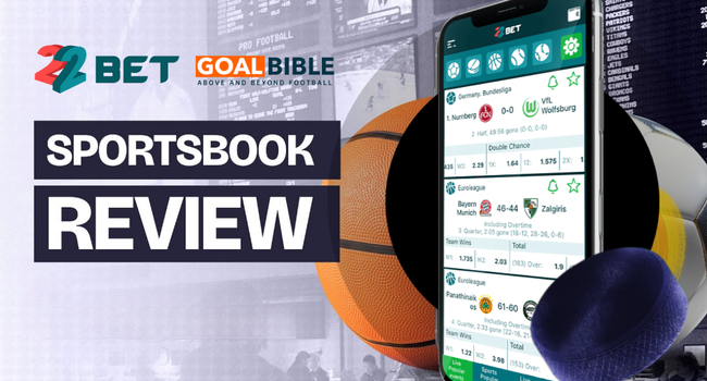 GoalBible Sports Betting expert review on 22Bet Online Casino for Malaysia Singapore India Bangladesh sports betting online casino player